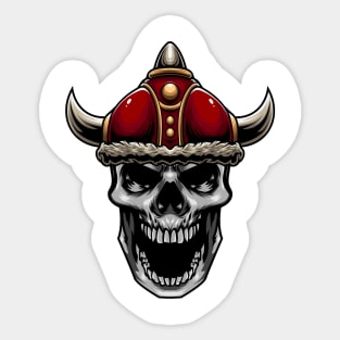 Viking Skull 2.3 Sticker